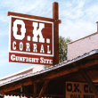 OK CORRAL SIGN